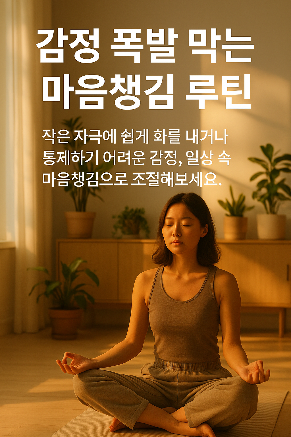 감정 폭발 막는 마음챙김 루틴