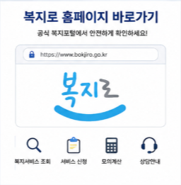 온라인 복지로 홈페이지 모의계산 활용하기