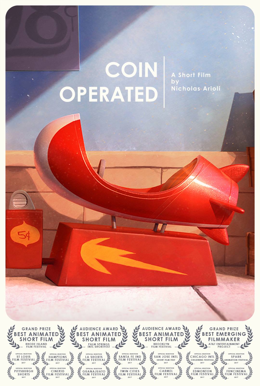 코인 오퍼레이티드 포스터