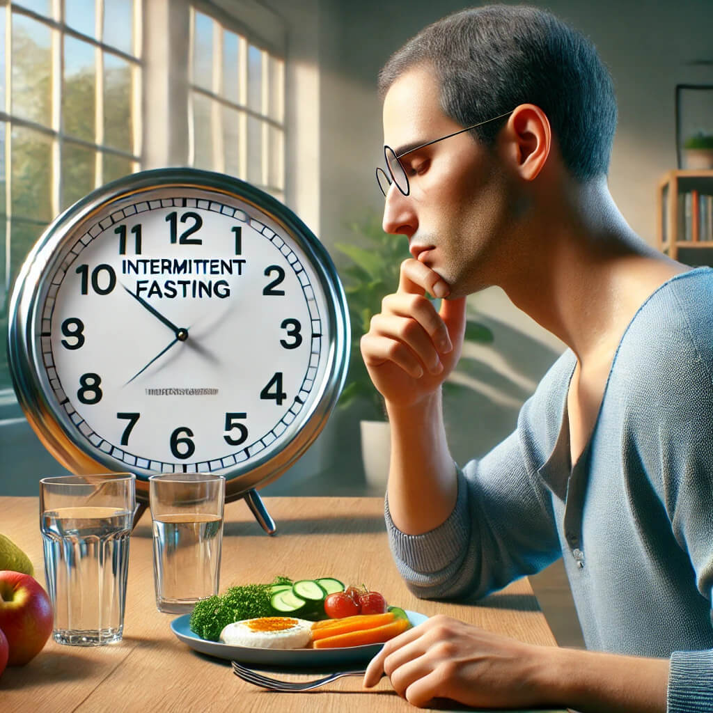 간헐적-단식-시도하는-사람