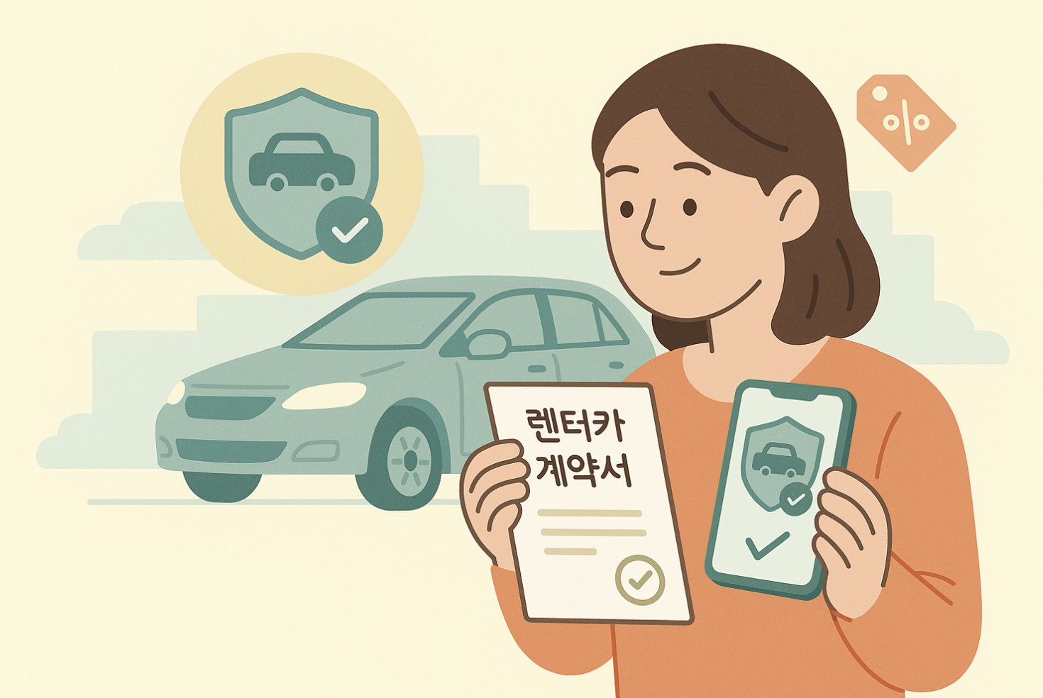 렌터카 손해 면책 서비스 이해하기