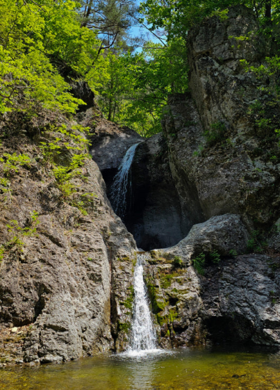 경상북도 청송의 주왕산 내연산 계곡