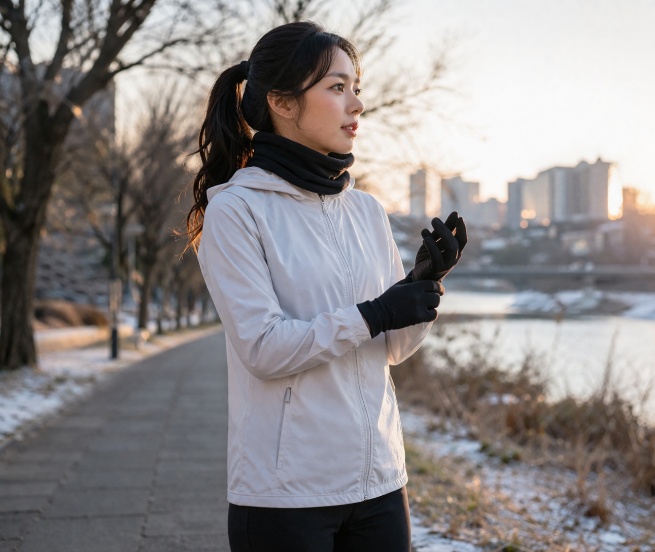 겨울 러닝을 준비하는 초보 러너