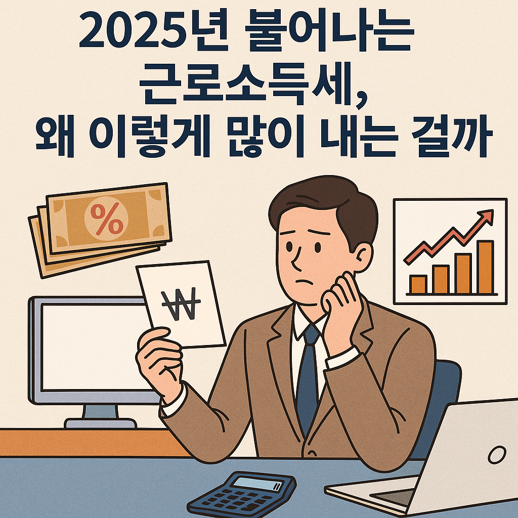 2025년 불어나는 근로소득세