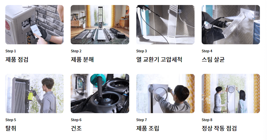 가정용 에어컨 청소