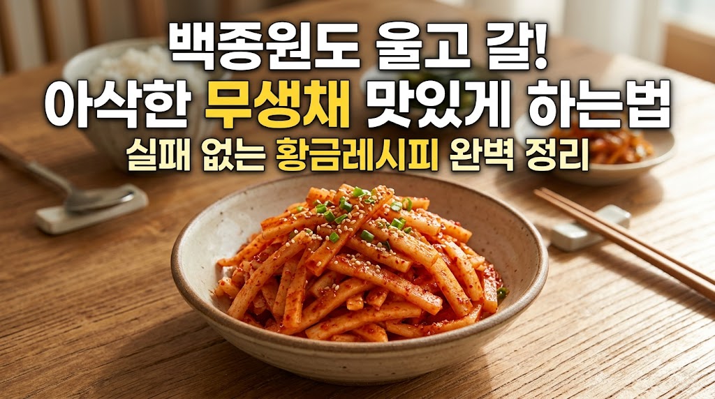 무생채 맛있게 하는법