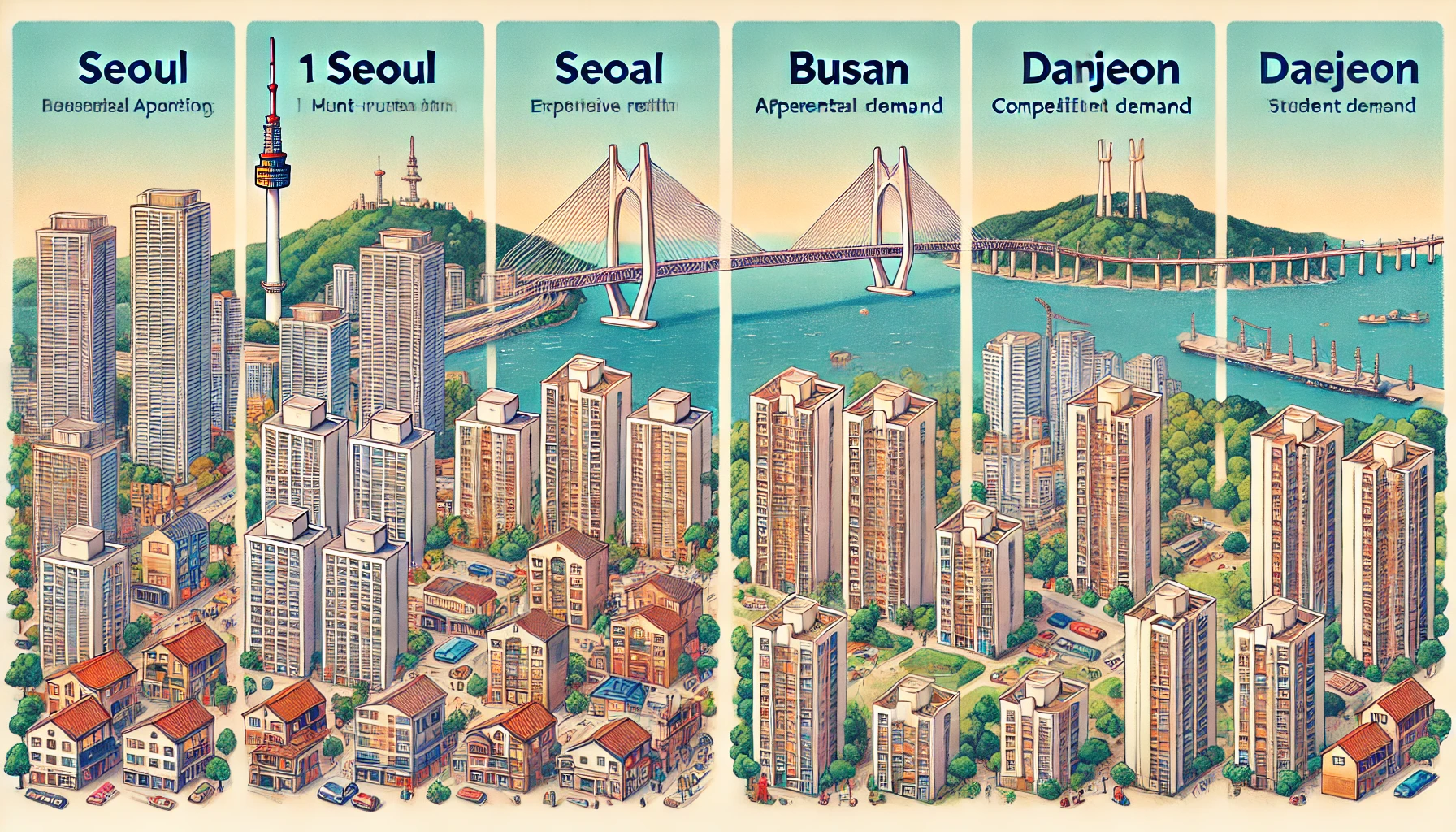 지역별 다가구 주택 임대 조건