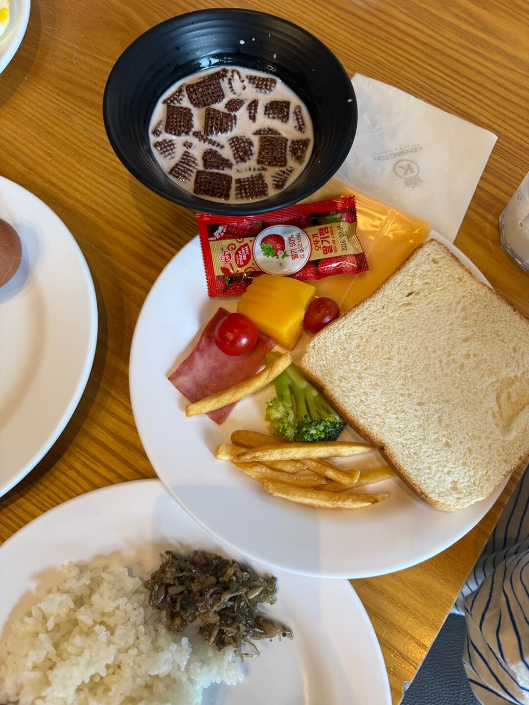 남원 켄싱턴 리조트 조식 구성 아이 식사 후기