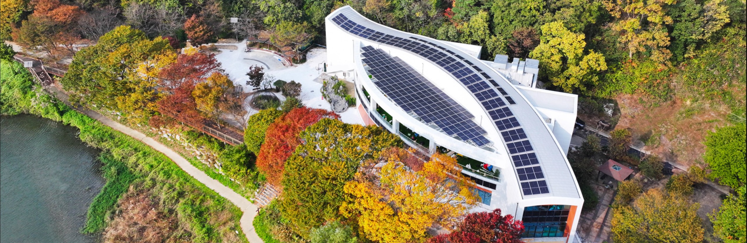 전주자연생태관-항공샷