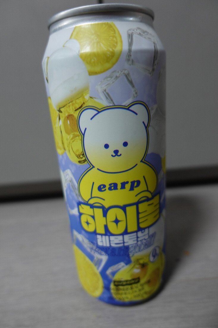 편의점 하이볼 CU 어프어프 레몬토닉 하이볼