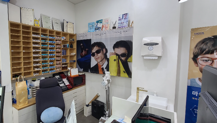 다양한렌즈 렌즈착용교육 비오안경 일원동안경점