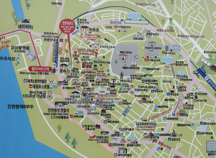 차이나타운-지도