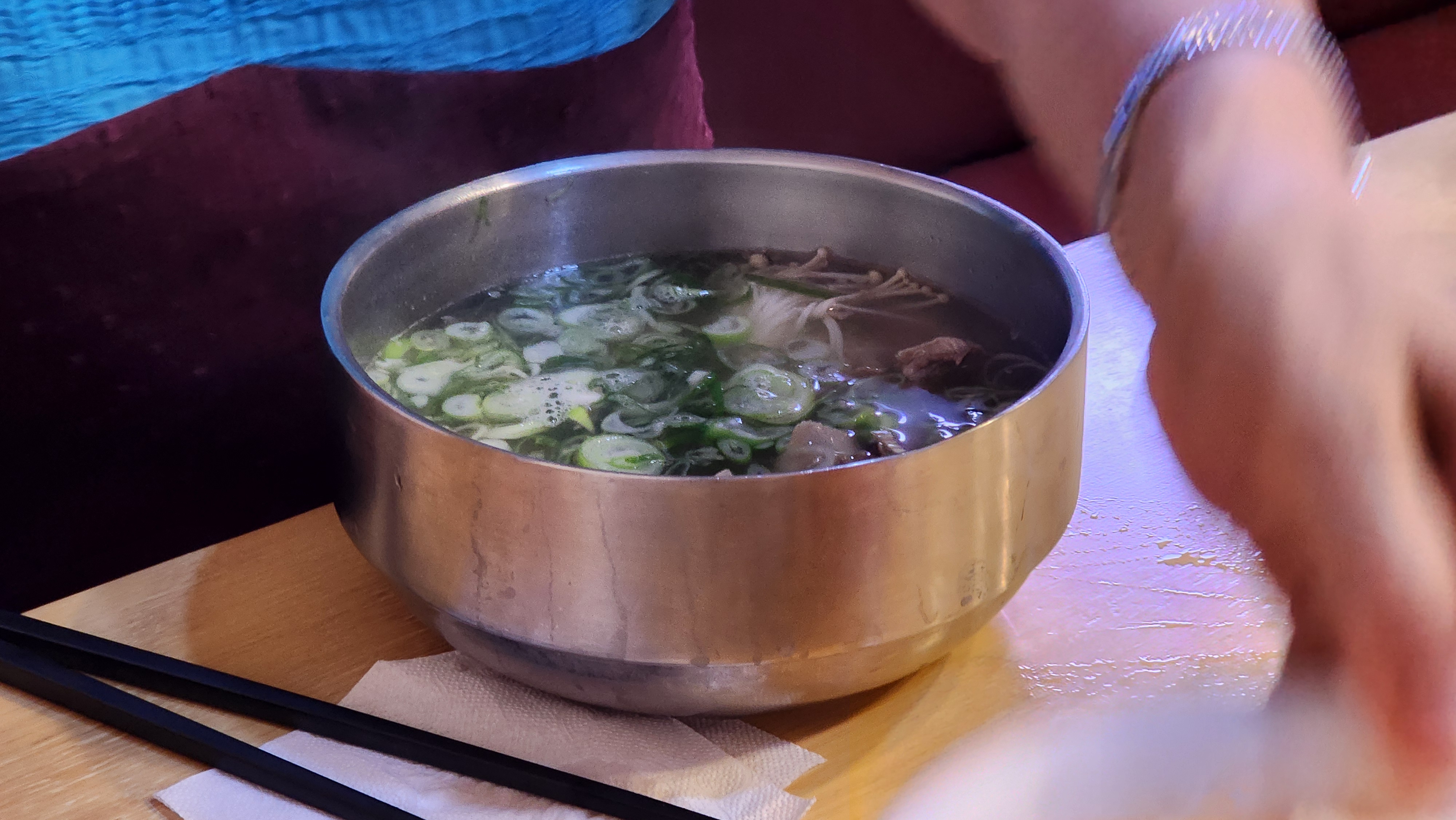 명동함흥면옥 갈비탕 대접