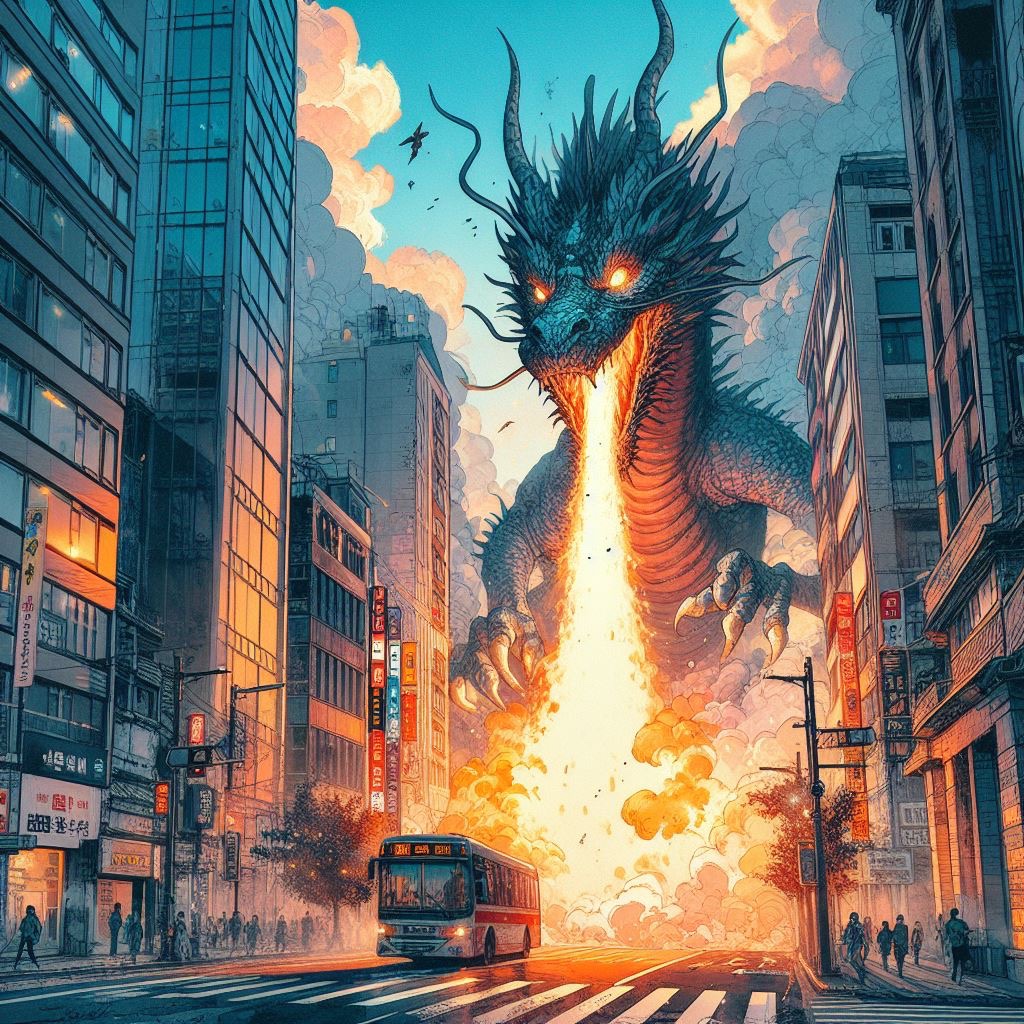 생성형AI 모델 빙(BING) copilot 용 dragon