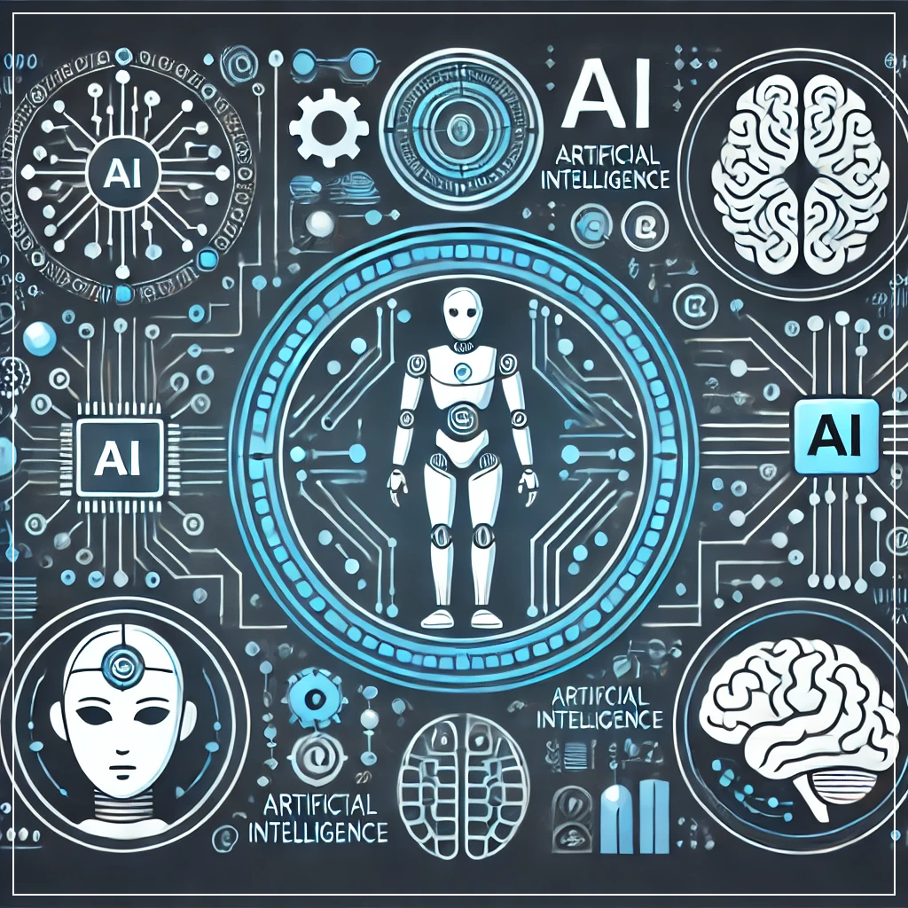 인공지능의 개념을 표현한 이미지