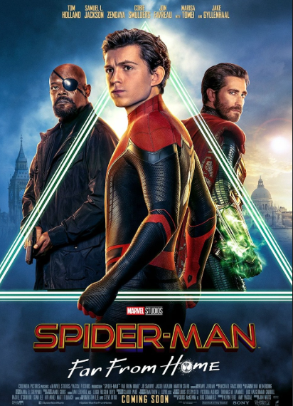 영화 스파이더맨 : 파 프롬 홈 포스터 사진