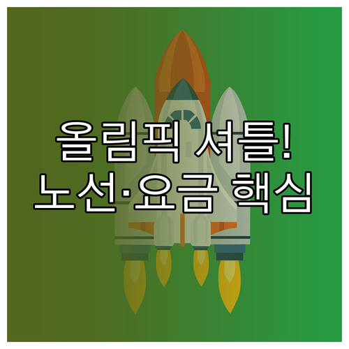 2026 동계올림픽 산악 지역 이동 ..