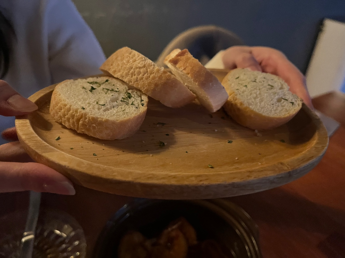 감바스용 기본 빵