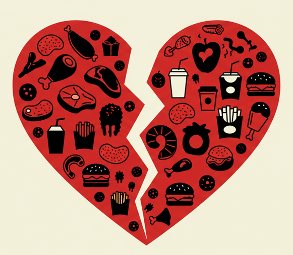 심혈관 건강에 안좋은 음식