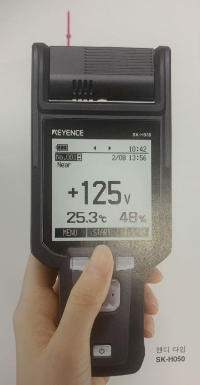 이온-정전기 측정기