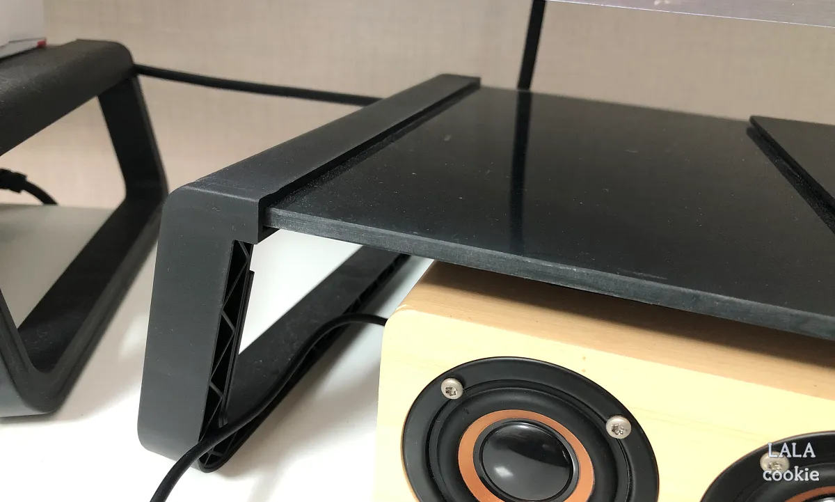 일자목-거북목-가성비-모니터-받침대-다이소-추천-후기-강화유리-두께-두꺼움