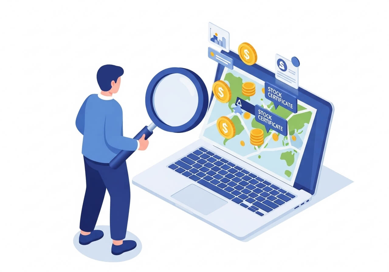 상장폐지된 주식 찾기