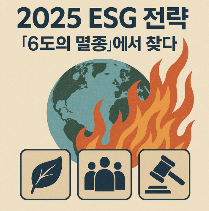 2025 ESG 전략, 『6도의 멸종』에서 찾다