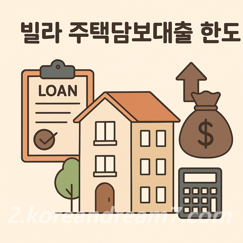 빌라 주택담보대출 한도