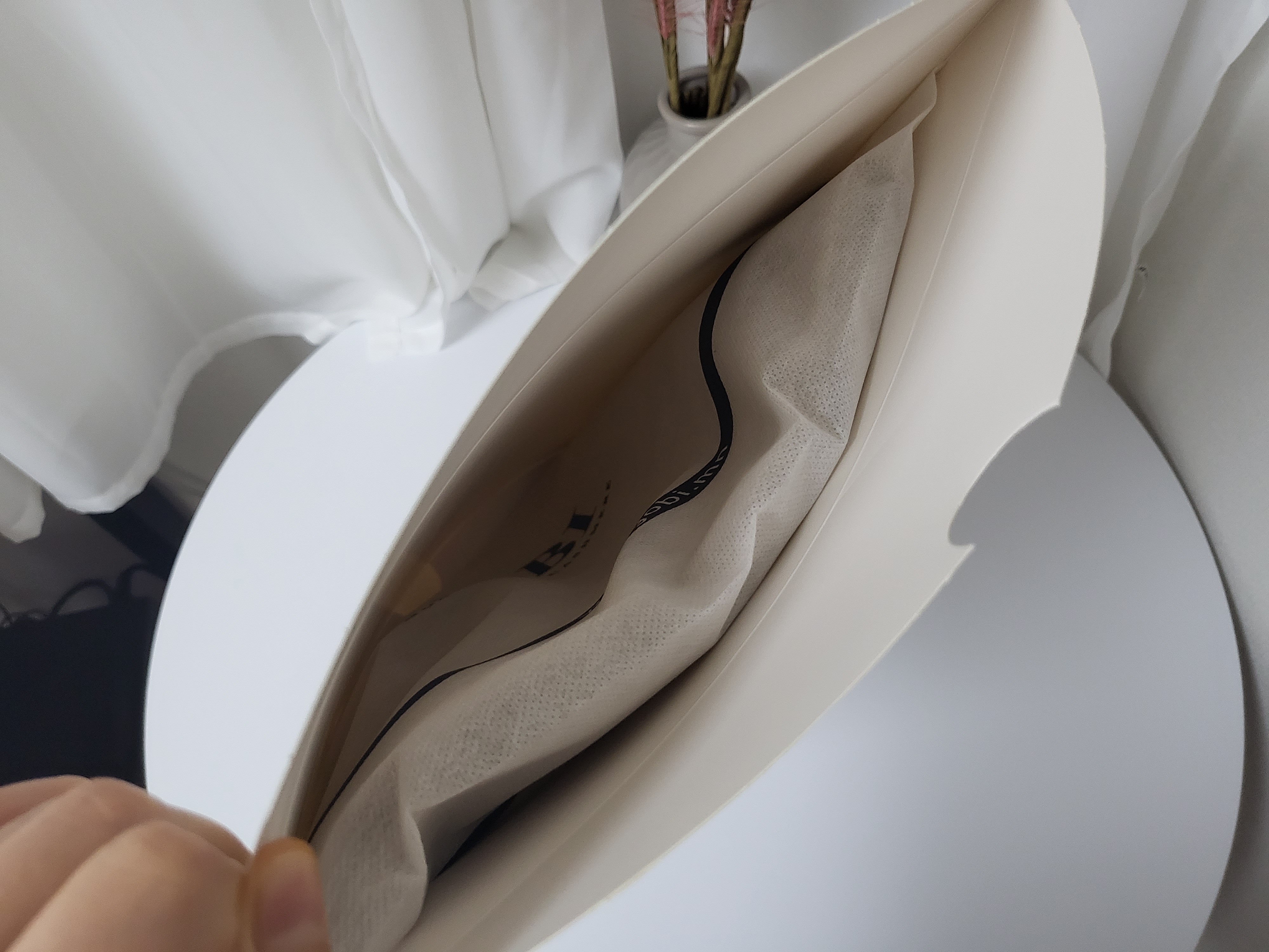 고비 GOBI 캐시미어 머플러 오트밀 색상