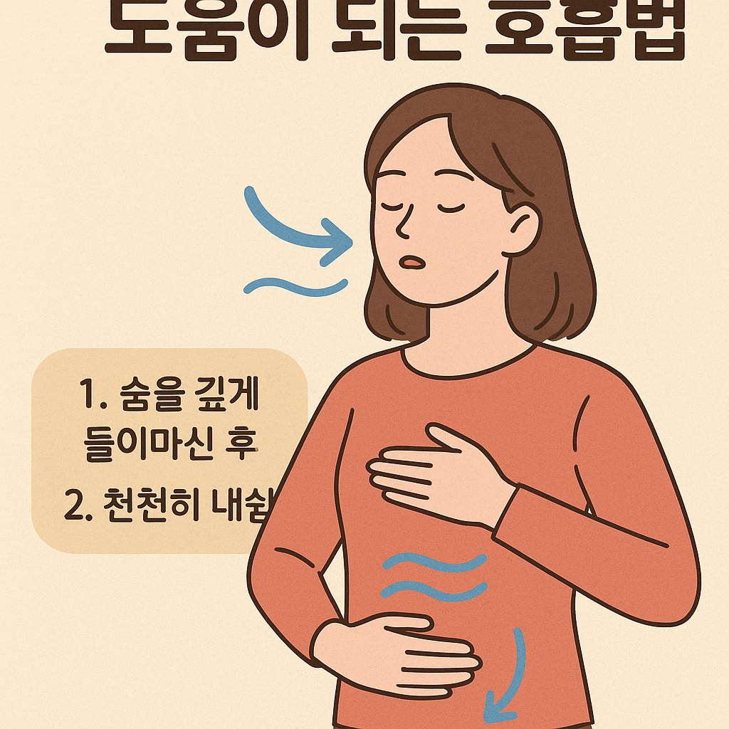 도움이 되는 호흡법