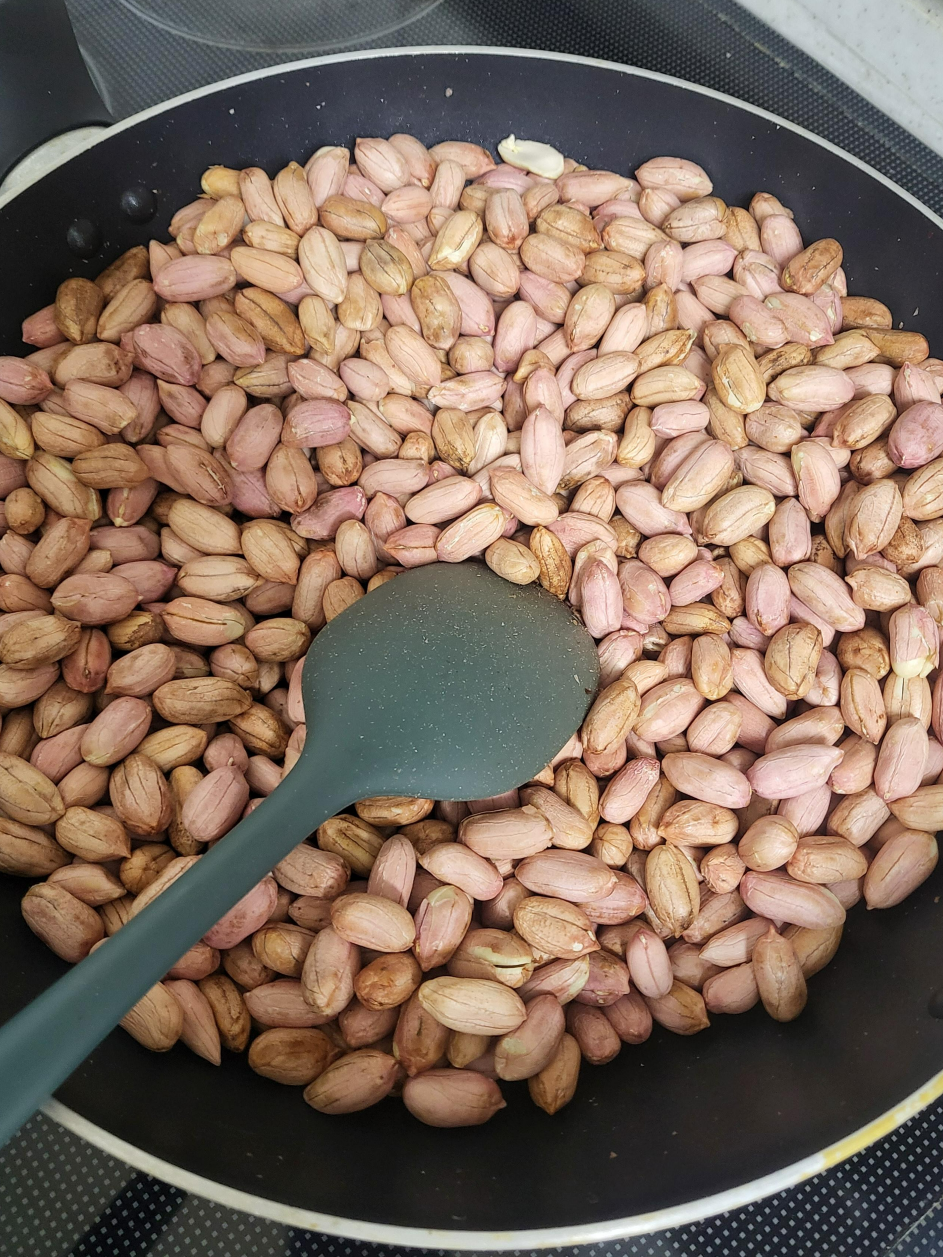 땅콩 볶는 법, 프라이팬에 볶기