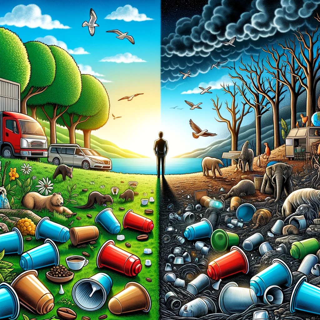 커피캡슐 버리기, 환경오염을 줄이는 방법