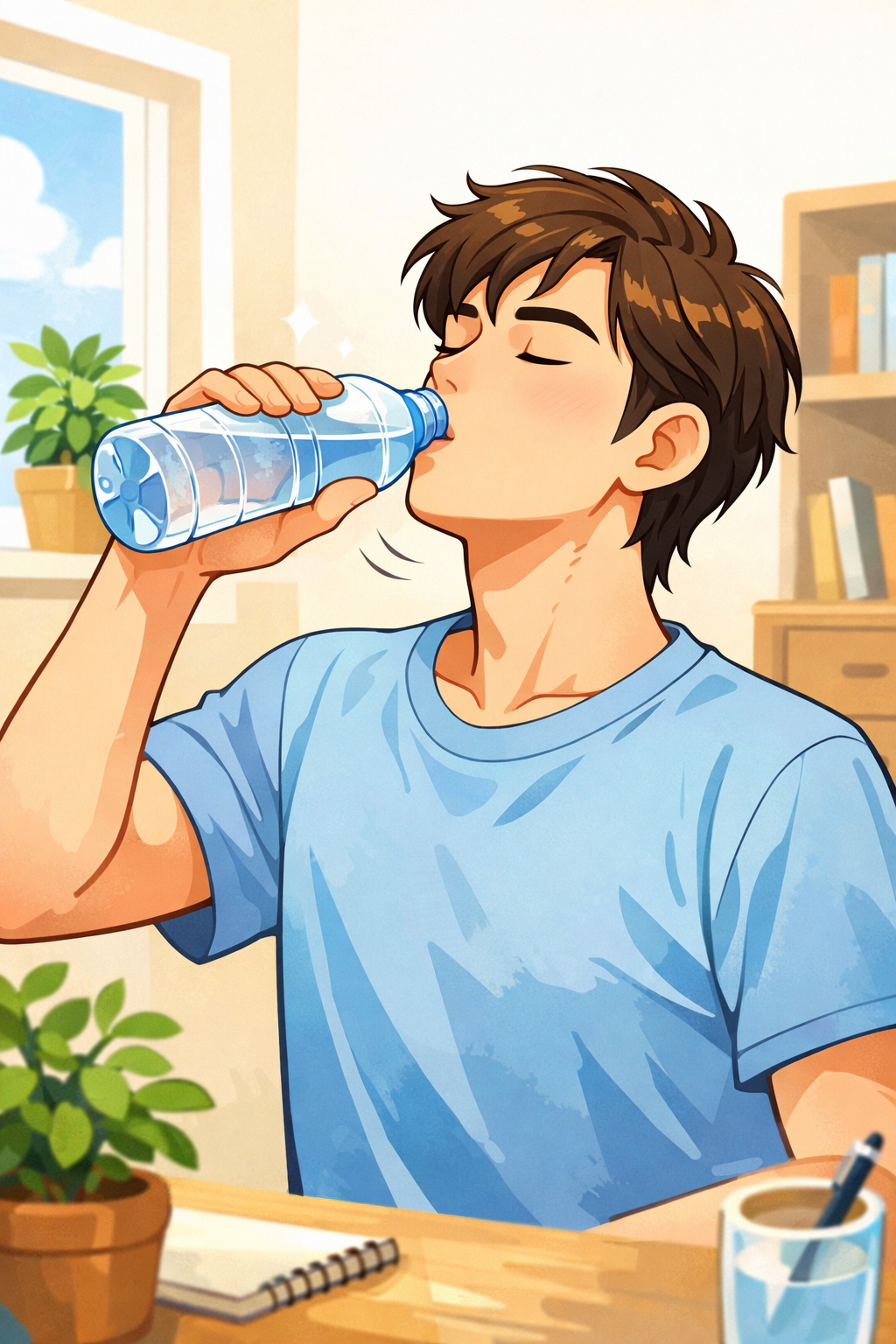 물 하루에 몇 리터