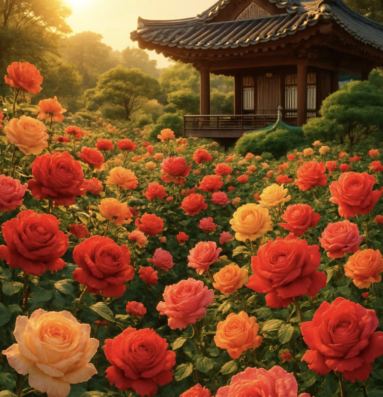 여왕님을 모실 최고의 자리 (햇빛과 바람)