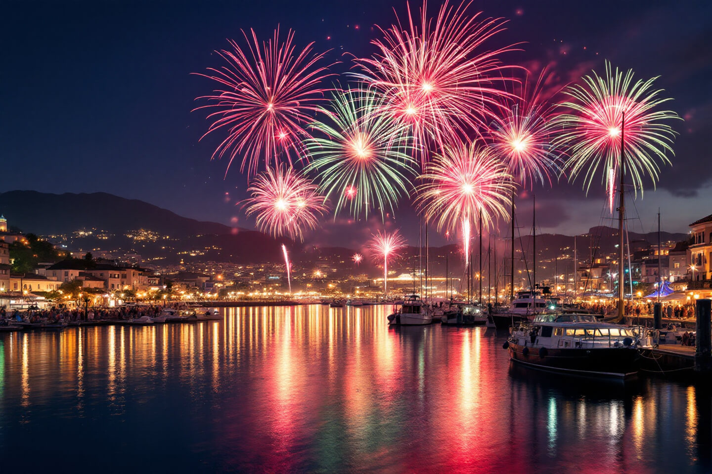 거제 장승포 송년불꽃축제