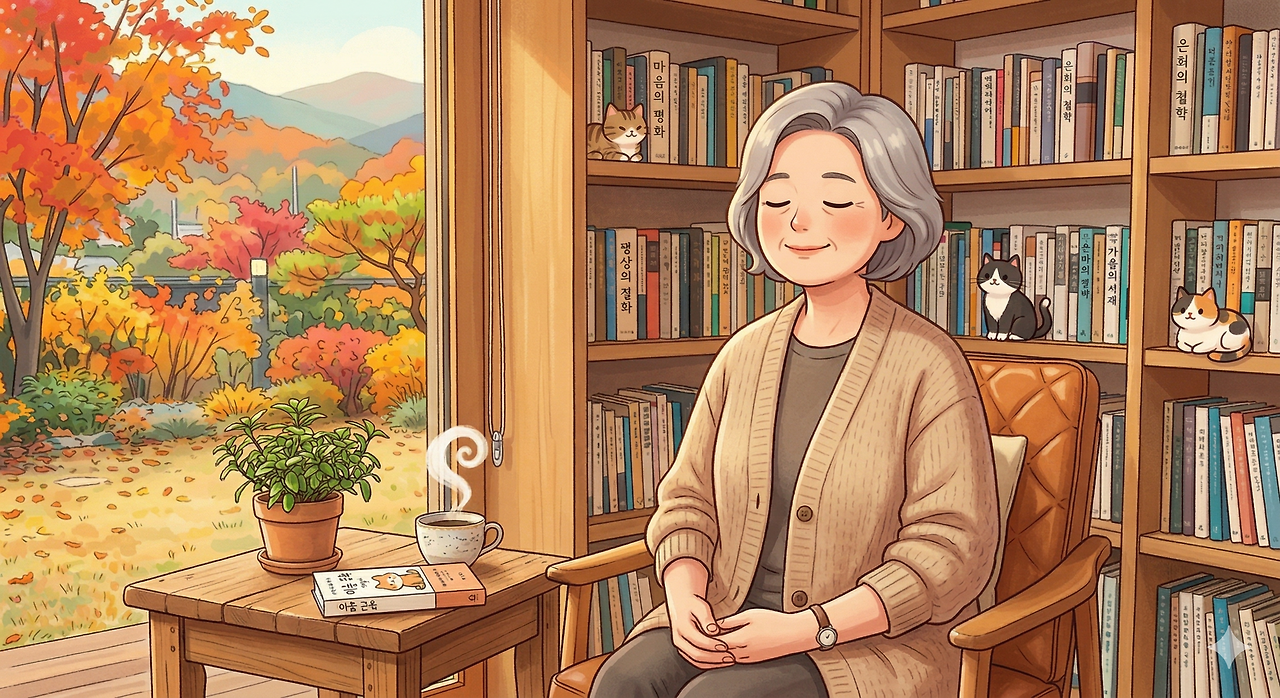 차를 마시며 5분 명상
