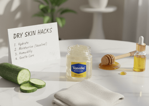 건조한 피부관리 방법