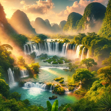 베트남 반 지옥 폭포