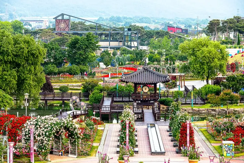 곡성 섬진강기차마을&amp;장미공원