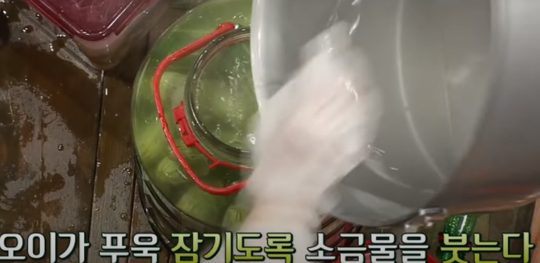 오이지담그는방법