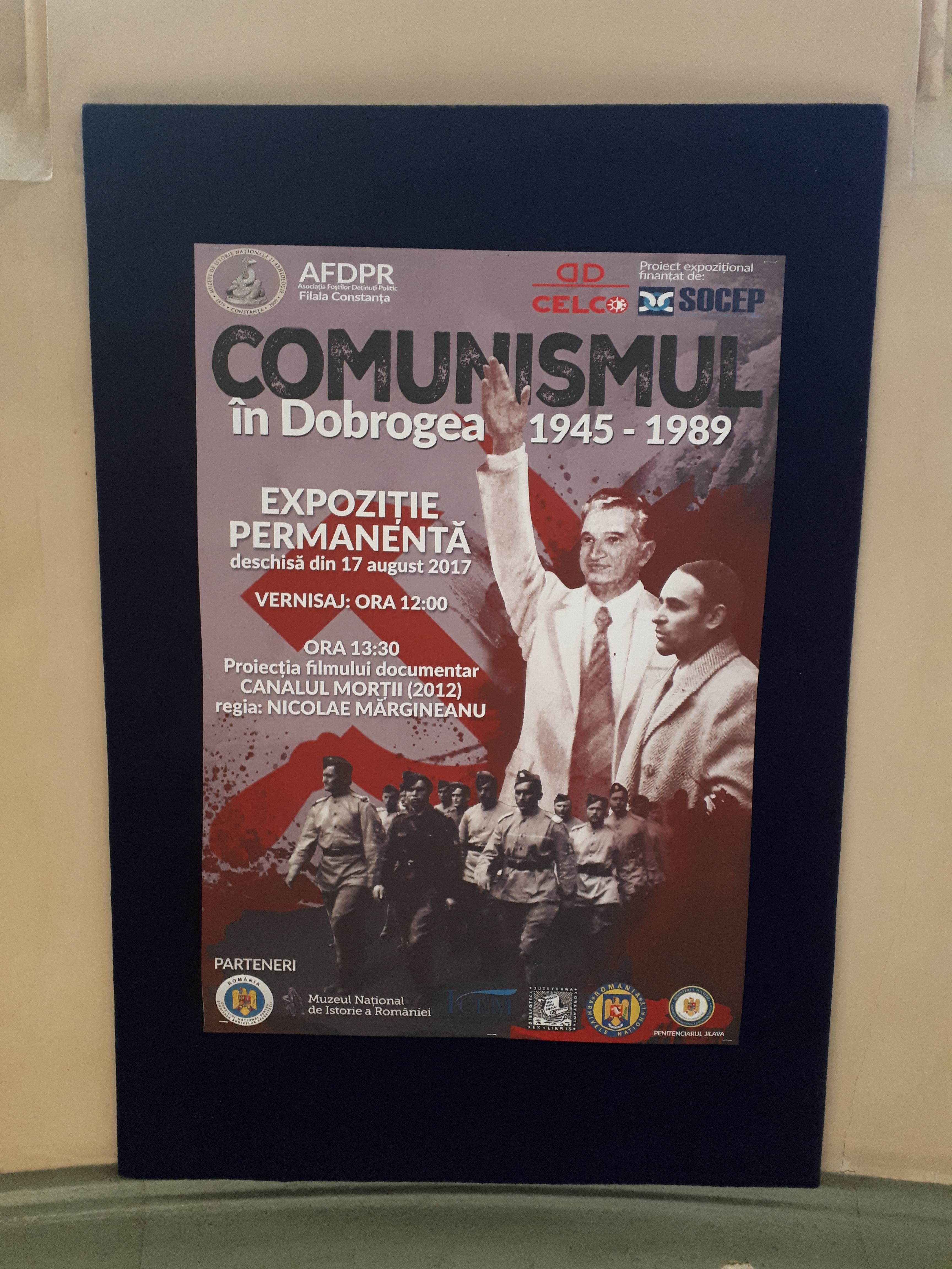 루마니아 콘스탄차 국립 역사와 고고학 박물관 내부 공산주의