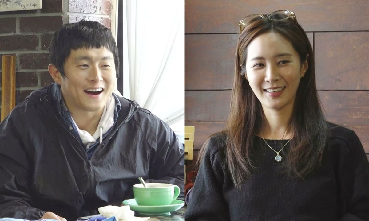 나 혼자 산다 기안84와 유리의 제주도 옷 선물 교환 장면