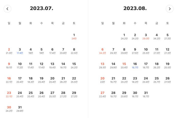 노보텔-앰배서더-서울-동대문-금액