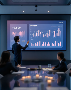 웹툰 관련주 수혜주: K웹툰(K콘텐츠) 산업분석 및 투자전략