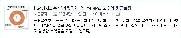 우리은행 정기예금 금리