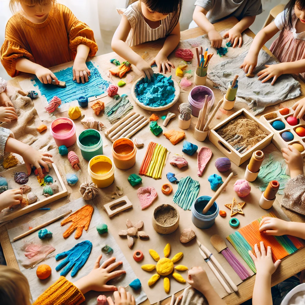 손으로 만드는 미술 활동이 감각 발달에 미치는 영향