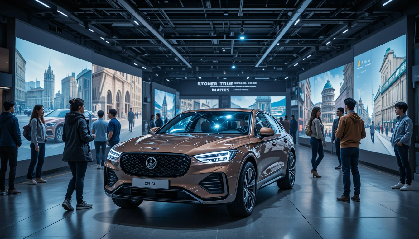 자동차 광고의 미래(AI, 인터랙팁, 개인화) 이미지