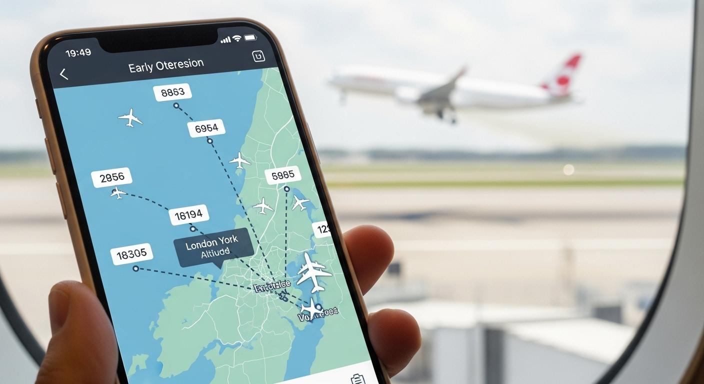 실시간 비행기 위치 추적