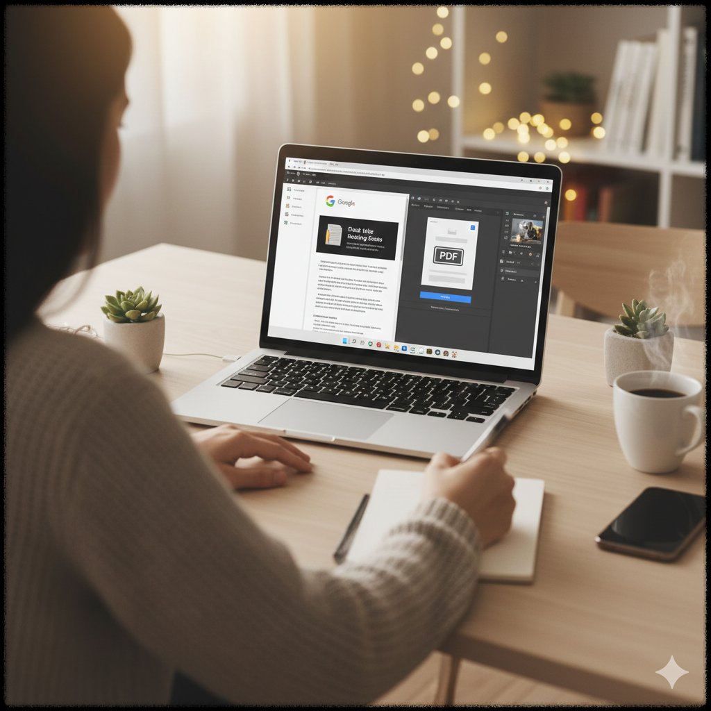 전자책과 디지털 콘텐츠를 제작하는 재택 부업 환경
