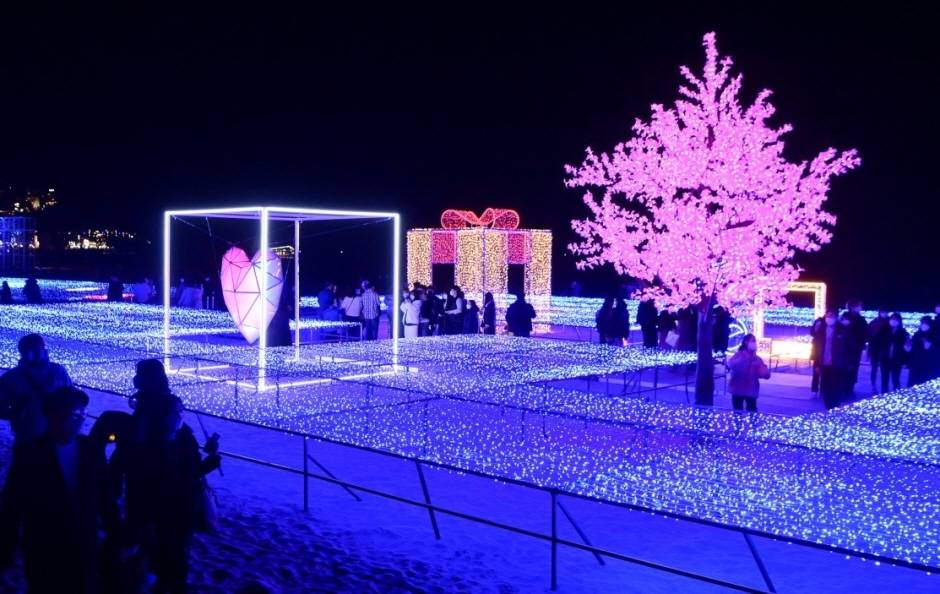 해운대 빛축제 야경2